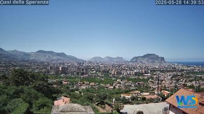 immagine della webcam nei dintorni di Isola delle Femmine: webcam Ciaculli