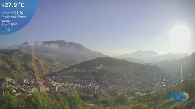 immagine della webcam nei dintorni di Bagheria: webcam Ciminna