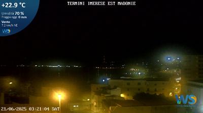 immagine della webcam nei dintorni di Ciaculli: webcam Termini Imerese