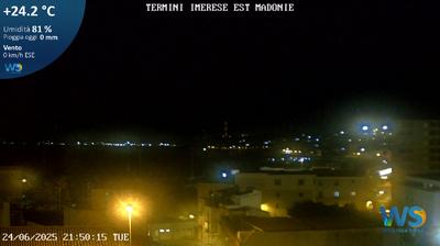 immagine della webcam nei dintorni di Marineo: webcam Termini Imerese