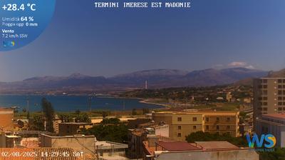 immagine della webcam nei dintorni di Cefalù: webcam Termini Imerese