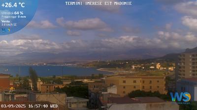 immagine della webcam nei dintorni di Piano Battaglia: webcam Termini Imerese