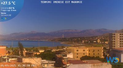 immagine della webcam nei dintorni di Bagheria: webcam Termini Imerese