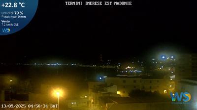 immagine della webcam nei dintorni di Piano Battaglia: webcam Termini Imerese