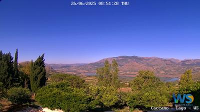 immagine della webcam nei dintorni di Alia: webcam Caccamo