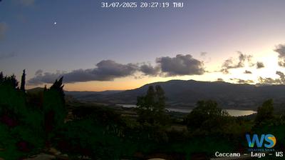 immagine della webcam nei dintorni di Mondello: webcam Caccamo