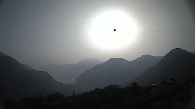 immagine della webcam nei dintorni di Cuasso al Monte: webcam Casasco d'Intelvi