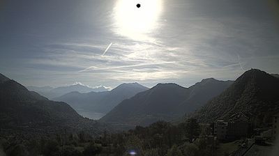 immagine della webcam nei dintorni di Campione d'Italia: webcam Casasco d'Intelvi