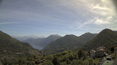 immagine della webcam nei dintorni di Tremezzo: webcam Casasco d'Intelvi