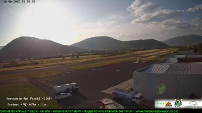 immagine della webcam nei dintorni di L'Aquila: webcam Scoppito