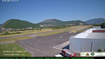 immagine della webcam nei dintorni di Pizzoli: webcam Scoppito