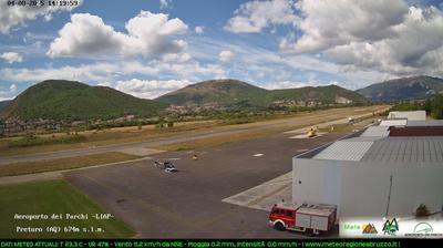 immagine della webcam nei dintorni di Fonte Cerreto: webcam Scoppito