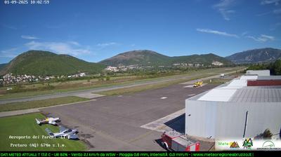 immagine della webcam nei dintorni di Petrella Salto: webcam Scoppito