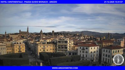 immagine della webcam nei dintorni di Caprese Michelangelo: webcam Arezzo
