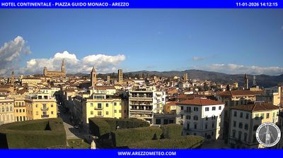 immagine della webcam nei dintorni di Caprese Michelangelo: webcam Arezzo