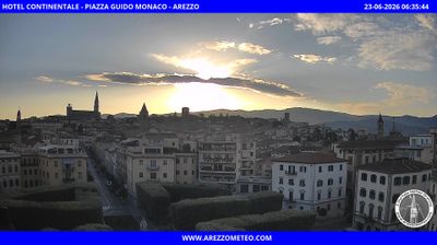 immagine della webcam nei dintorni di Chiusi della Verna: webcam Arezzo