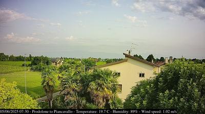 immagine della webcam nei dintorni di San Michele al Tagliamento: webcam Casarsa della Delizia
