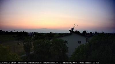 immagine della webcam nei dintorni di Carlino: webcam Casarsa della Delizia