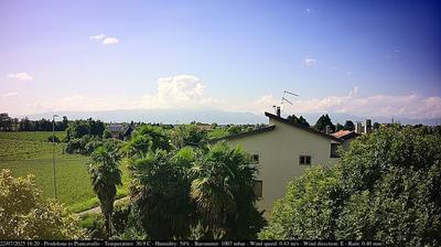 immagine della webcam nei dintorni di Pinzano al Tagliamento: webcam Casarsa della Delizia