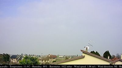 immagine della webcam nei dintorni di Lignano Sabbiadoro: webcam Casarsa della Delizia