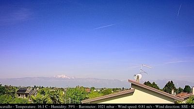 immagine della webcam nei dintorni di Lignano Sabbiadoro: webcam Casarsa della Delizia
