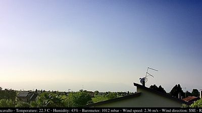 immagine della webcam nei dintorni di Lignano Sabbiadoro: webcam Casarsa della Delizia