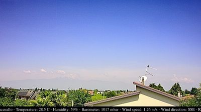 immagine della webcam nei dintorni di Portogruaro: webcam Casarsa della Delizia