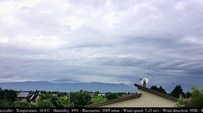 immagine della webcam nei dintorni di Lignano Sabbiadoro: webcam Casarsa della Delizia
