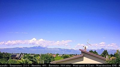 immagine della webcam nei dintorni di San Daniele del Friuli: webcam Casarsa della Delizia