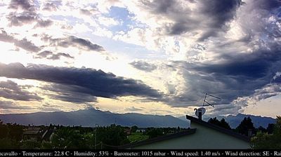 immagine della webcam nei dintorni di Lignano Sabbiadoro: webcam Casarsa della Delizia