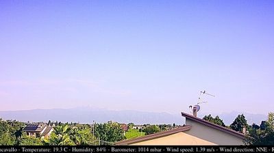 immagine della webcam nei dintorni di Budoia: webcam Casarsa della Delizia