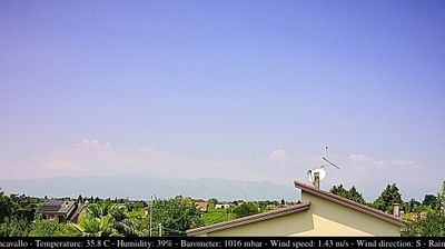 immagine della webcam nei dintorni di Aviano: webcam Casarsa della Delizia
