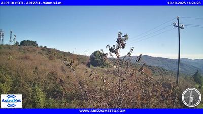 immagine della webcam nei dintorni di Caprese Michelangelo: webcam Arezzo