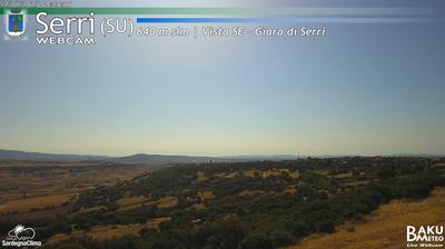 immagine della webcam nei dintorni di Villanova Tulo: webcam Serri