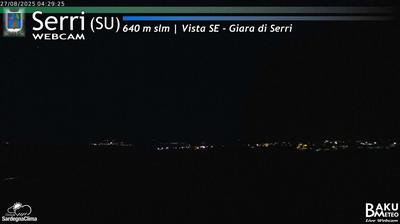 immagine della webcam nei dintorni di Sant'Andrea Frius: webcam Serri