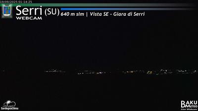 immagine della webcam nei dintorni di Armungia: webcam Serri