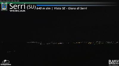 immagine della webcam nei dintorni di Villanova Tulo: webcam Serri