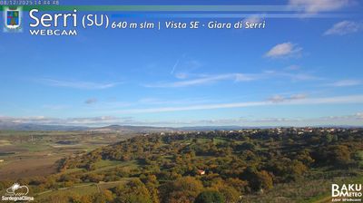 immagine della webcam nei dintorni di Sant'Andrea Frius: webcam Serri