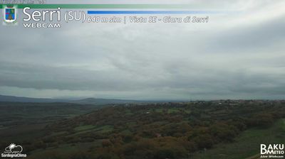 immagine della webcam nei dintorni di Villanova Tulo: webcam Serri