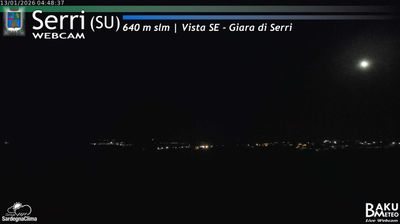 immagine della webcam nei dintorni di Sant'Andrea Frius: webcam Serri