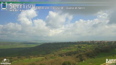 immagine della webcam nei dintorni di Villanova Tulo: webcam Serri