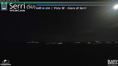 immagine della webcam nei dintorni di Seui: webcam Serri