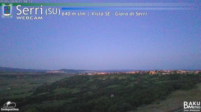 immagine della webcam nei dintorni di Villanova Tulo: webcam Serri