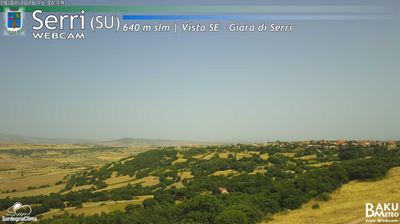 immagine della webcam nei dintorni di Armungia: webcam Serri