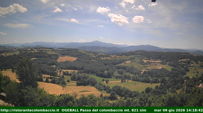 immagine della webcam nei dintorni di Scandiano: webcam Serramazzoni