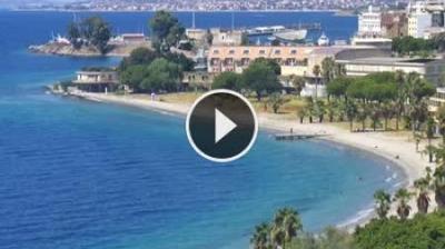 immagine della webcam nei dintorni di Castanea delle Furie: webcam Reggio Calabria