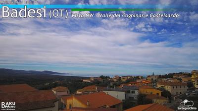 immagine della webcam nei dintorni di Trinità d'Agultu e Vignola: webcam Badesi