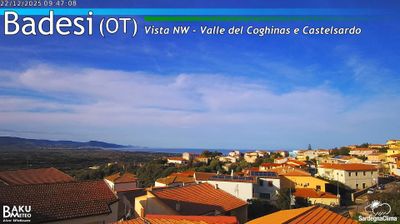 immagine della webcam nei dintorni di Muntiggioni: webcam Badesi