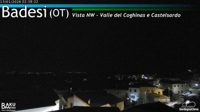 immagine della webcam nei dintorni di Trinità d'Agultu e Vignola: webcam Badesi