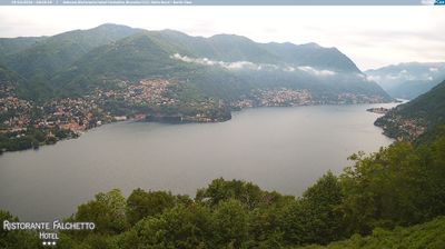 immagine della webcam nei dintorni di Carate Urio: webcam Brunate